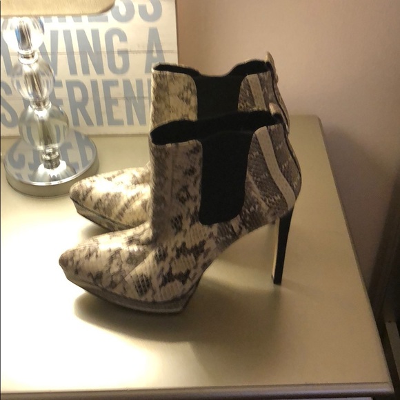 Michael Kors Python Bootie - Picture 1 of 5